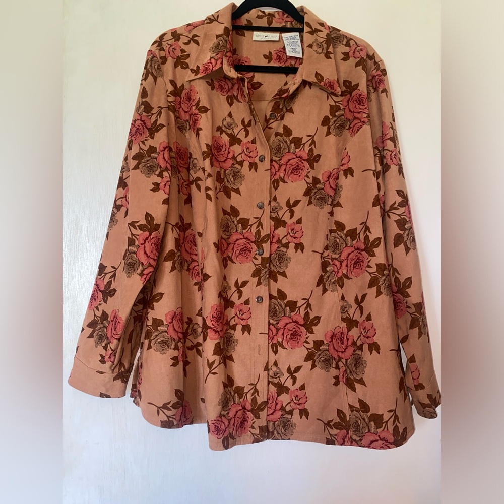 Vintage floral button down